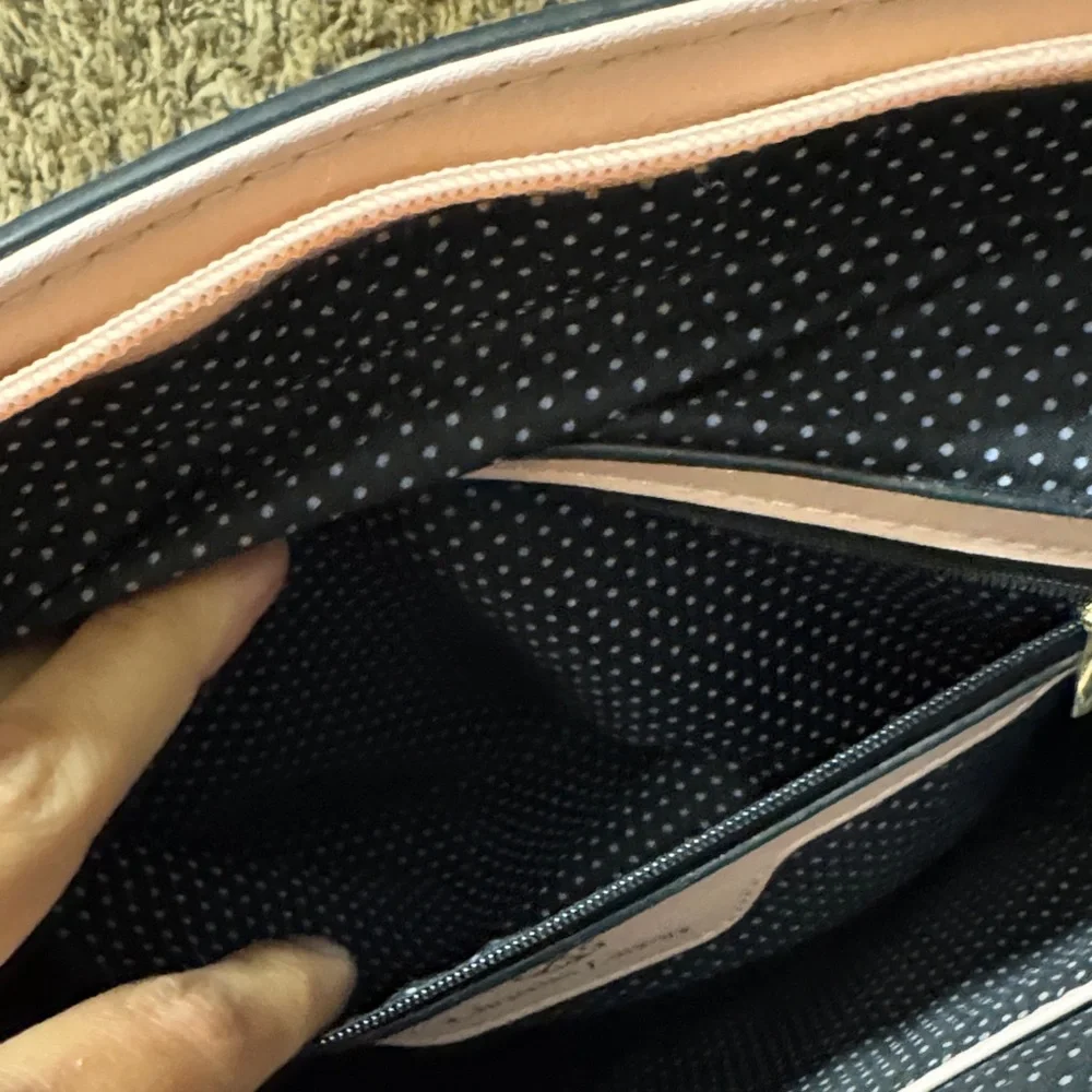 Christian Lacroix Light Pink Perforated Tote - Picture 4 of 6